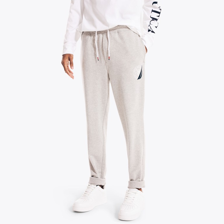 Nautica Urban Necessities X Nautica Logo Jogger Joggingbroek Heren Grijs | j0Qi8MyR