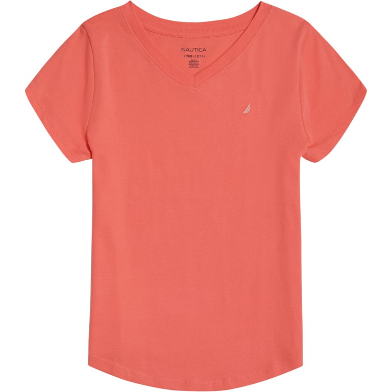 Nautica V-neck (8-16) T-shirts Meisjes Gekleurd | 8T0xja16