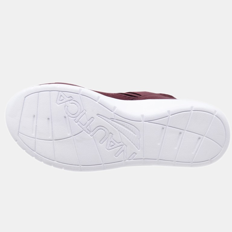 Nautica Vivien Knit Sneakers Dames Rood | VfKIZcNk