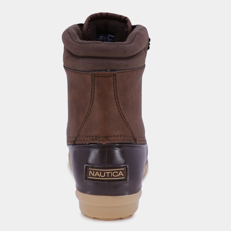 Nautica Water-resistant Kanten-up Duck Laarzen Heren Bruin Grijs | KoxzGstN