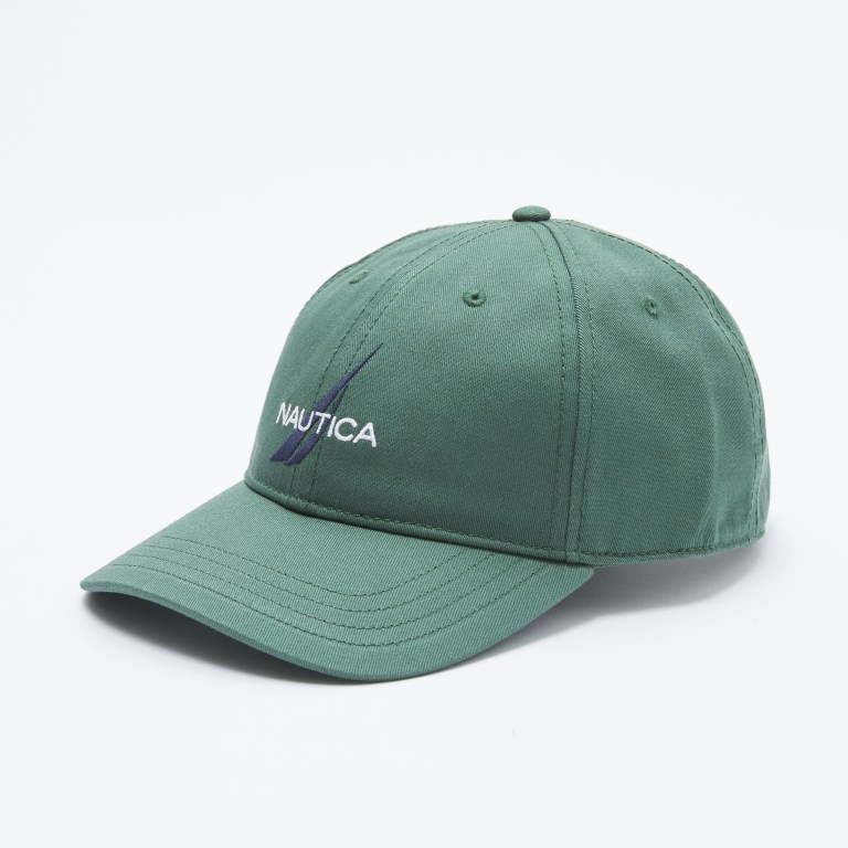 Nautica J-class Embroidered Hoeden Heren Groen | mpl34KSU