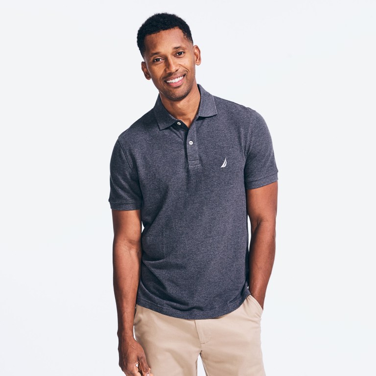 Nautica Klassieke Fit Deck Poloshirt Heren Grijs | PnDNEWrW