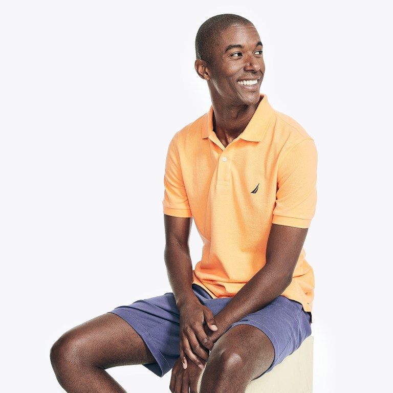 Nautica Klassieke Fit Deck Poloshirt Heren Oranje | STxSBWEA