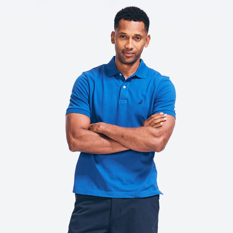 Nautica Klassieke Fit Deck Poloshirt Heren Diepblauw | ghdmtBKl