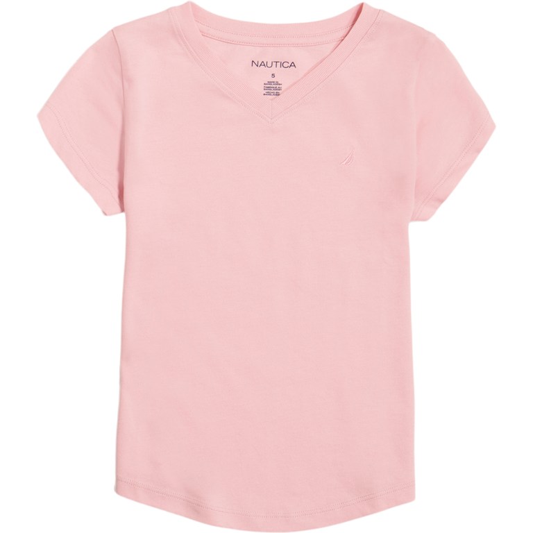 Nautica Little V-neck (4-7) T-shirts Meisjes Oranje | 5PIynPH6