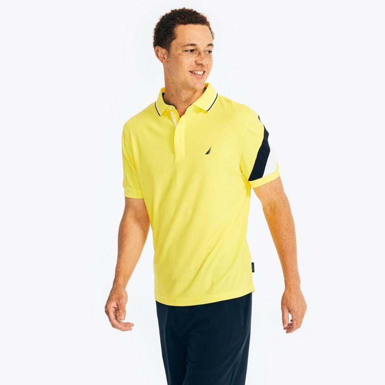 Nautica Navtech Sustainably Crafted Klassieke Fit Poloshirt Heren Donker | mFuun79X