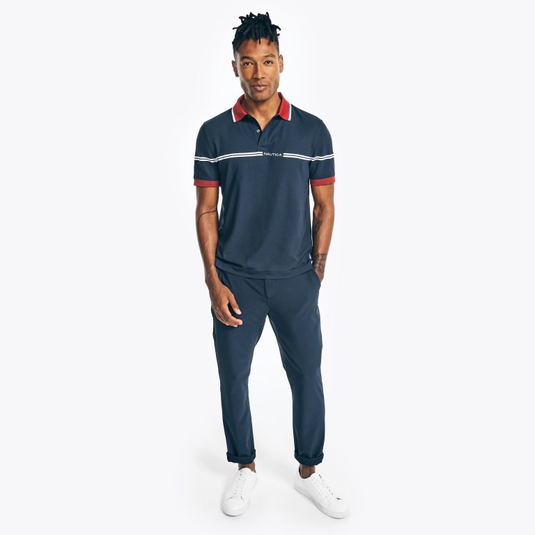 Nautica Navtech Sustainably Crafted Klassieke Fit Poloshirt Heren Nile | mVeC1EpP