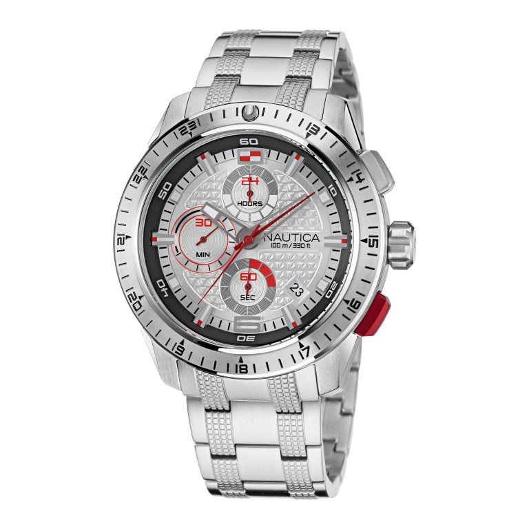 Nautica Nst 101 Stainless Steel Horloge Heren Gekleurd | ckTIl0wD