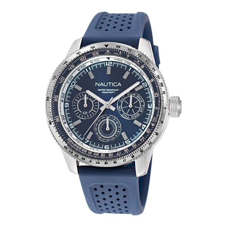 Nautica Siliconen Multi-function Horloge Heren Gekleurd | 56PS9lsX