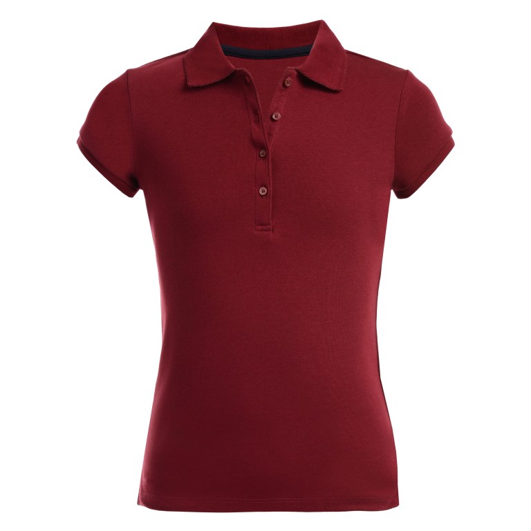 Nautica Sleeve (7-16) Poloshirt Meisjes Rood | AJyoRCBh