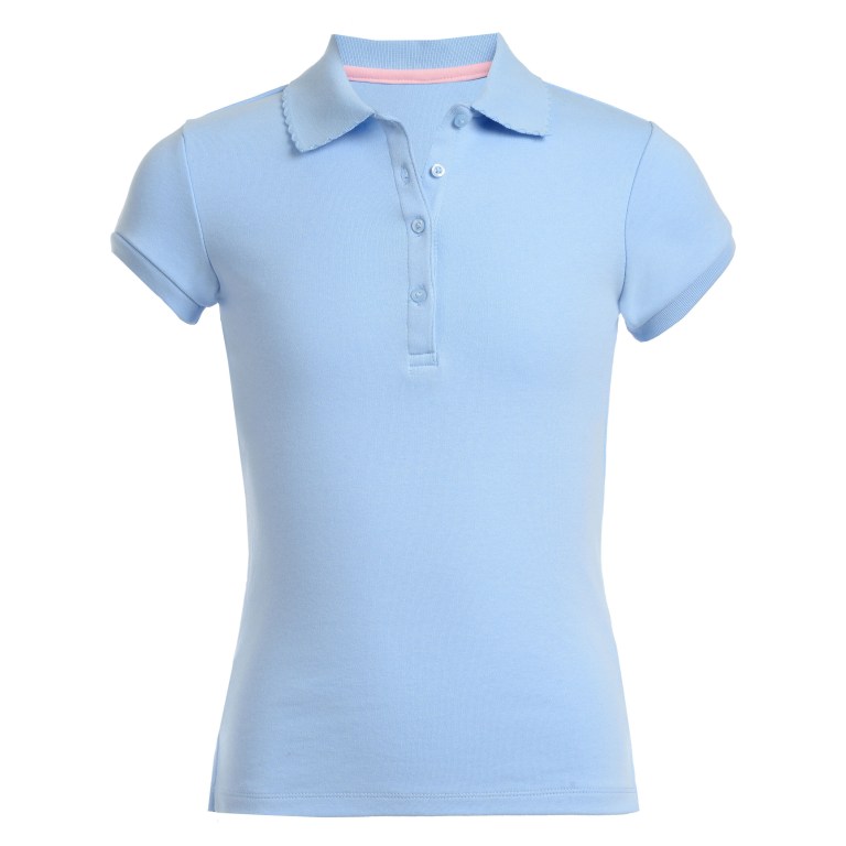 Nautica Sleeve (7-16) Poloshirt Meisjes Turquoise | Xd4n97ez