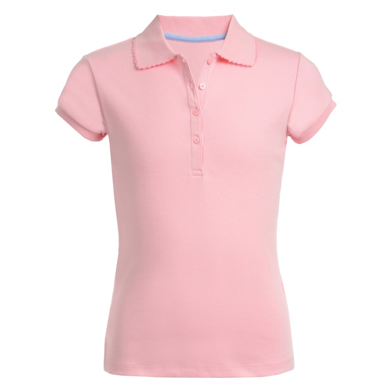 Nautica Sleeve (7-16) Poloshirt Meisjes Koraal | cvZkjgTw