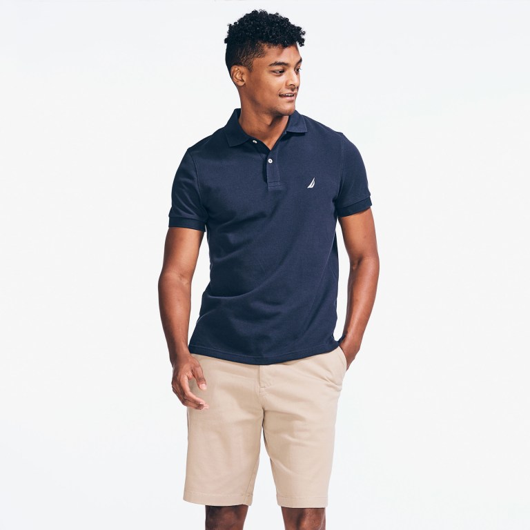 Nautica Slim Fit Deck Poloshirt Heren Shaded Spruce | 7Z6K4r1O