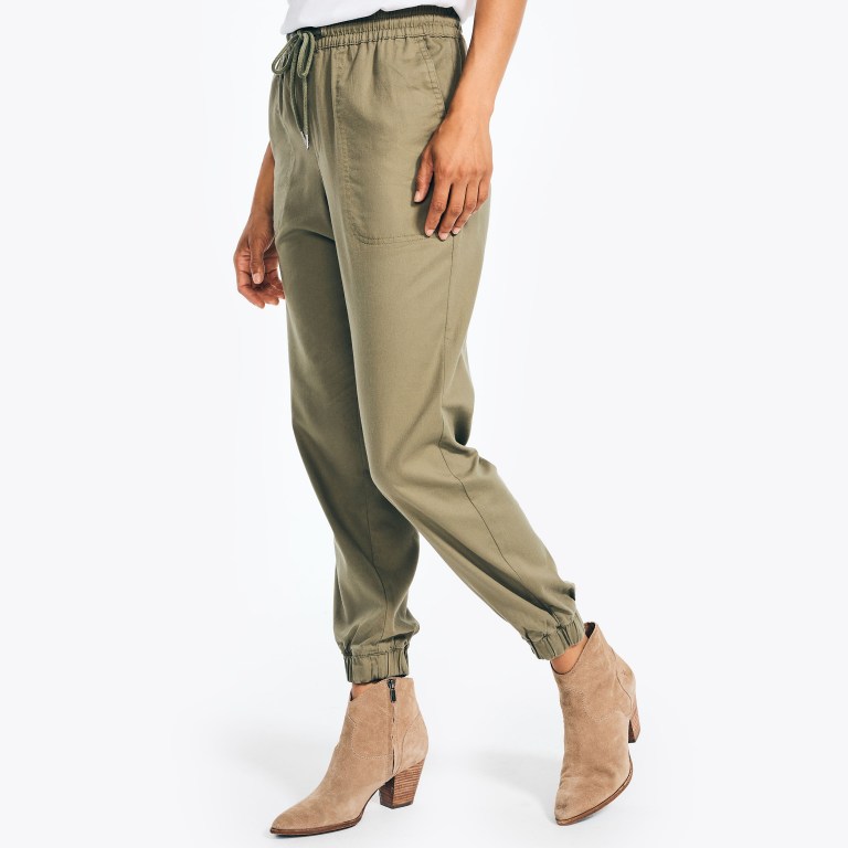 Nautica Sustainably Crafted Utility Jogger Broek Dames Bruin | brESTZGd