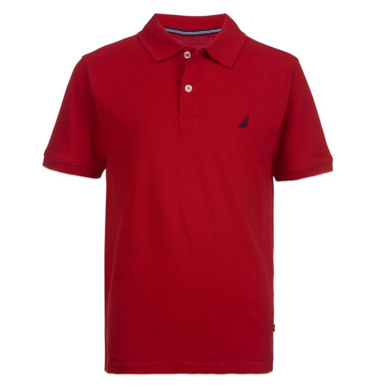 Nautica Toddler Klassieke Deck (2t-4t) Poloshirt Jongens Rood | Ec1wEcLT