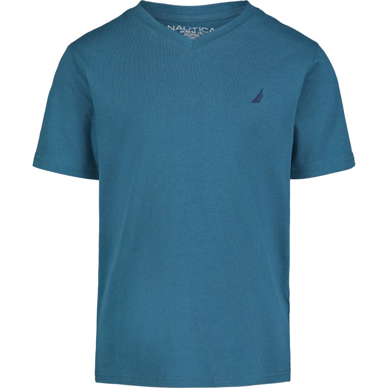 Nautica V-neck (8-16) T-shirts Jongens Blauw | LqPnAi8S